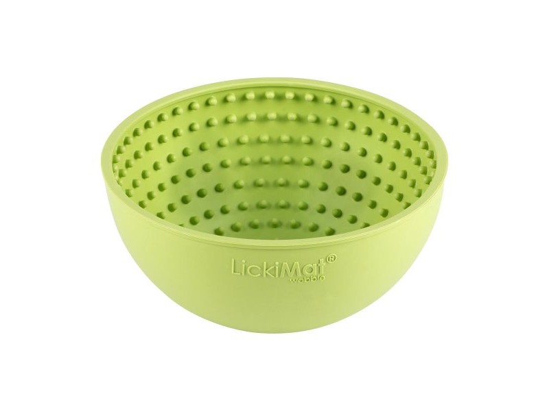 Хранилка за кучета Lickimat Зелен Гума Модерен 600 ml