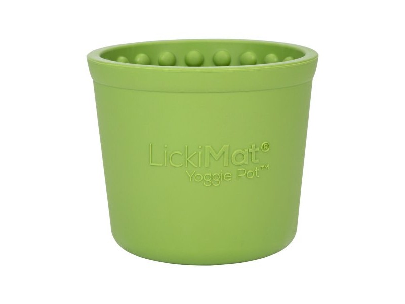 Хранилка за кучета Lickimat Зелен Гума