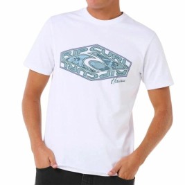 Мъжка тениска с къс ръкав Rip Curl Refill Tee Бял XL