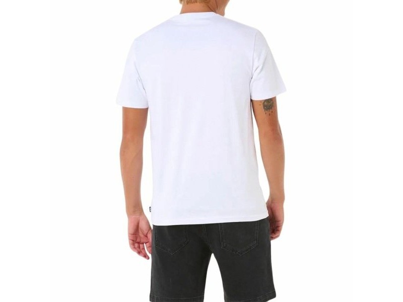 Мъжка тениска с къс ръкав Rip Curl Refill Tee Бял XL