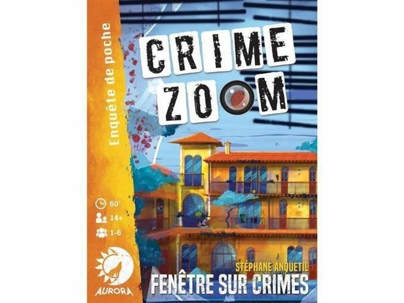 Настолна игра Asmodee Crime Zoom Fenêtre sur Crimes (FR)