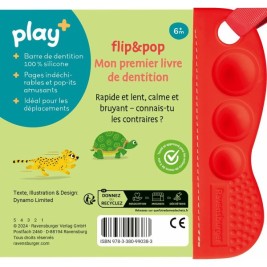 Моята Първа Музикална Книга Ravensburger Flip & pop - Opposites