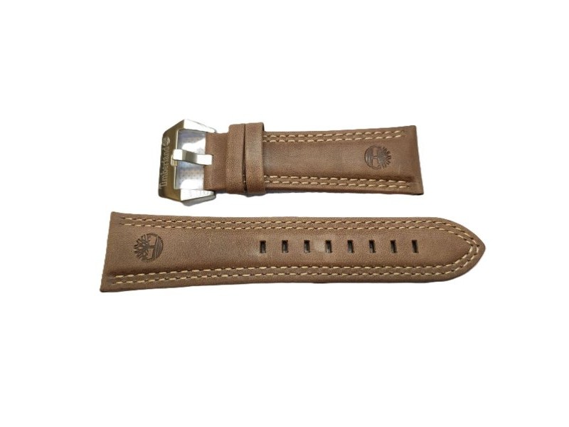 Каишка за часовник Timberland 03-TBL13901XSBS07 Кафяв
