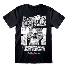 Тениска с къс ръкав Junji Ito Surgery Черен Унисекс