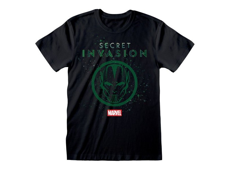 Тениска с къс ръкав Marvel Logo Icon Черен Унисекс