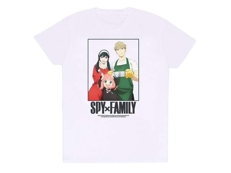 Тениска с къс ръкав Spy X Family Full Of Surprises Бял Унисекс