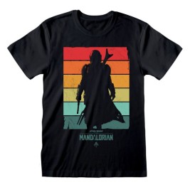 Тениска с къс ръкав The Mandalorian Spectrum Черен Унисекс