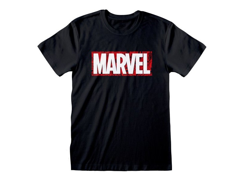 Унисекс тениска с къс ръкав Marvel Черен