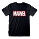Унисекс тениска с къс ръкав Marvel Черен