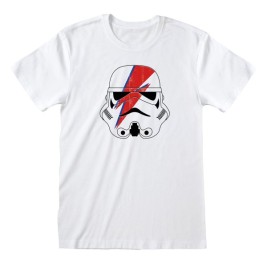 Унисекс тениска с къс ръкав Star Wars Ziggy Stormtrooper Бял
