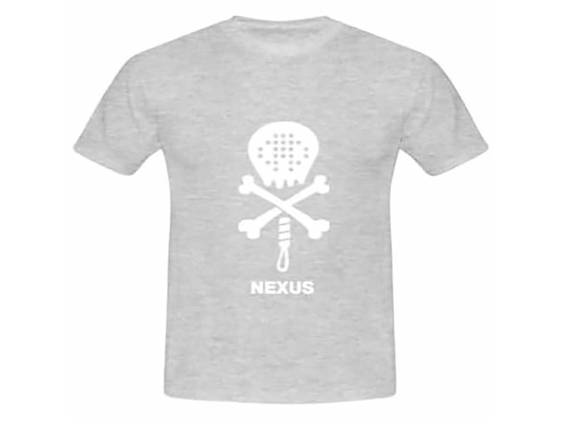 Мъжка тениска с къс ръкав Nexus Socotra Бял