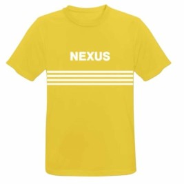 Мъжка тениска с къс ръкав Nexus SULAWESI Жълт