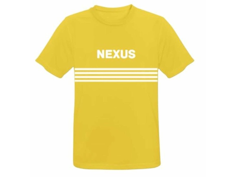 Мъжка тениска с къс ръкав Nexus SULAWESI Жълт