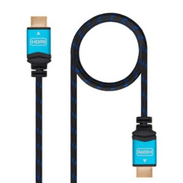 Кабел HDMI TooQ 10.15.37 V2.0 Черен Син