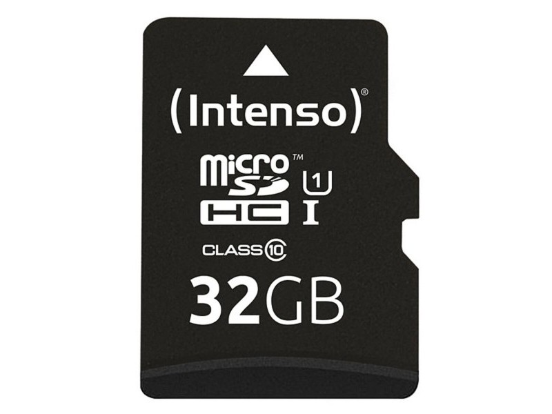 Mикро SD карта памет с адаптер INTENSO 34234 UHS-I Premium