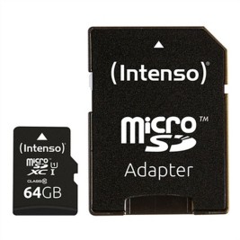 Mикро SD карта памет с адаптер INTENSO 34234 UHS-I XC Premium