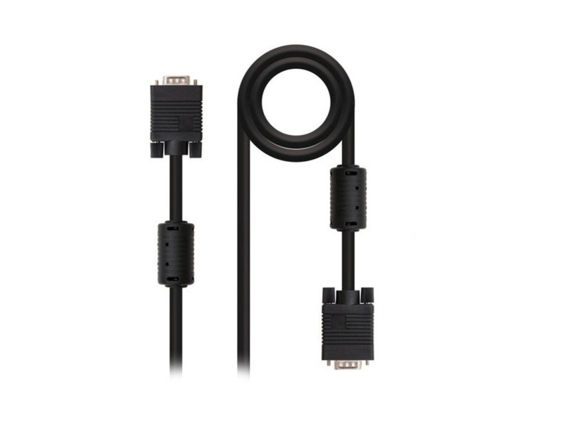 VGA кабел NANOCABLE 10.15.01 Черен