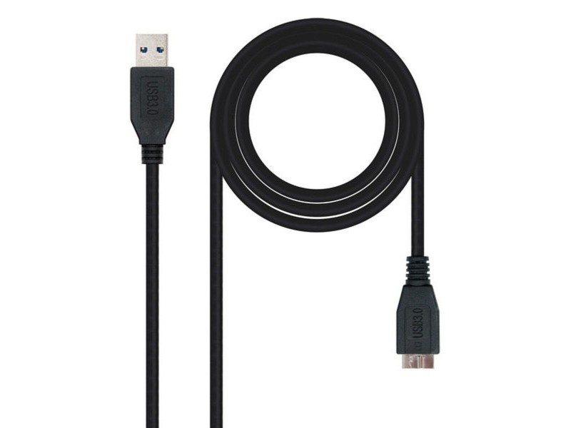 Кабел USB 3.0 A към микро USB B NANOCABLE 10.01.110-BK