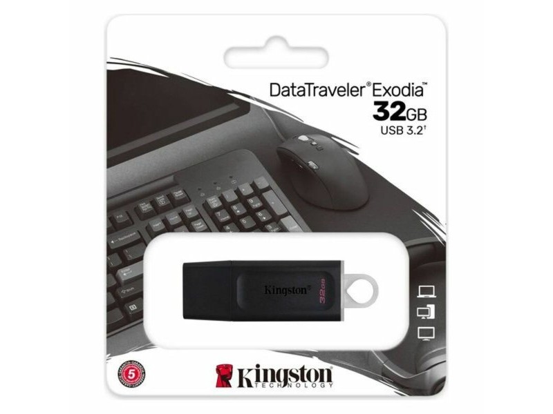 USB стик Kingston DataTraveler DTX Черен USB стик