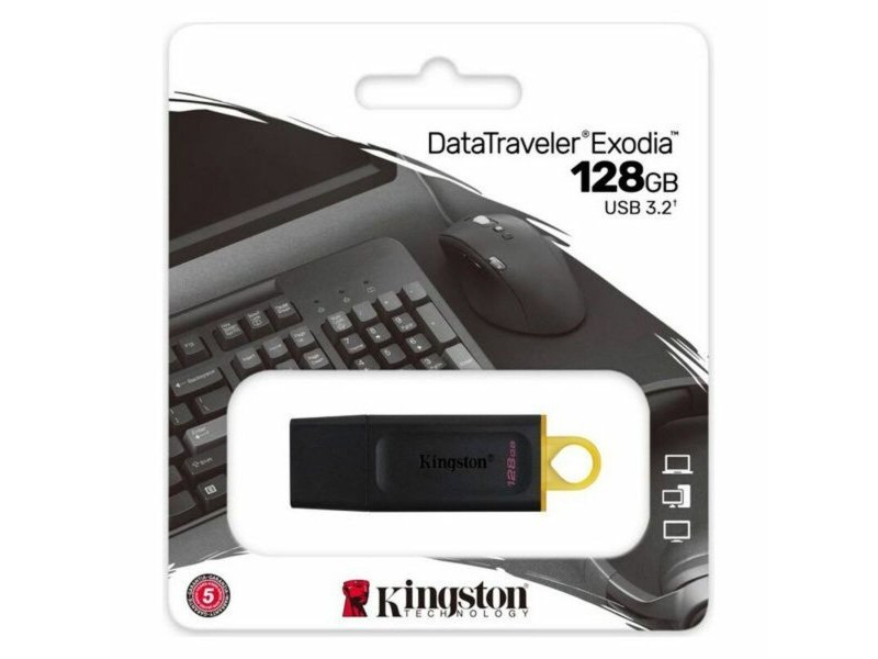 USB стик Kingston DataTraveler DTX Черен USB стик