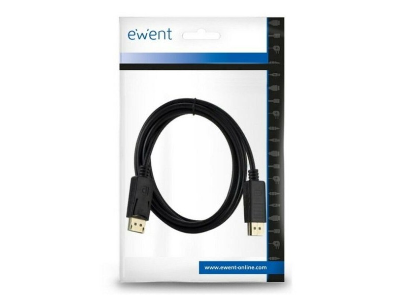 Кабел DisplayPort Ewent Черен
