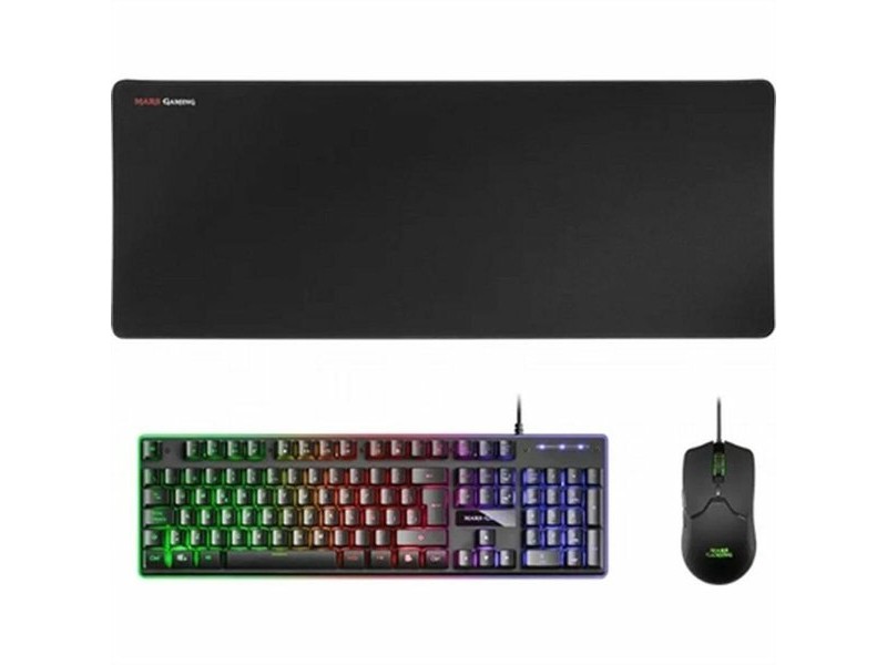 Клавиатура и мишка за игра Mars Gaming MCPX