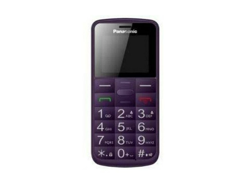 Мобилен телефон за по-възрастни хора Panasonic KX-TU110EX 1,77