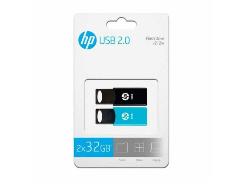 USB стик HP 212 USB 2.0 (2 uds)