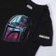 Детски Тениска с къс ръкав The Mandalorian Черен