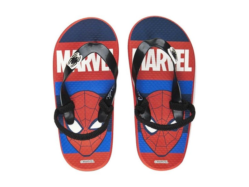 Джапанки за деца Spider-Man Червен