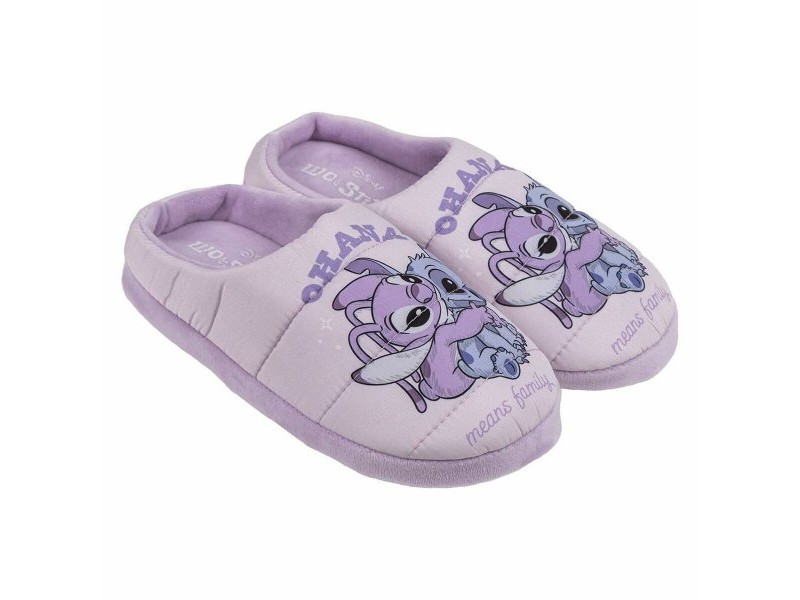 домашните пантофи Stitch Люляк