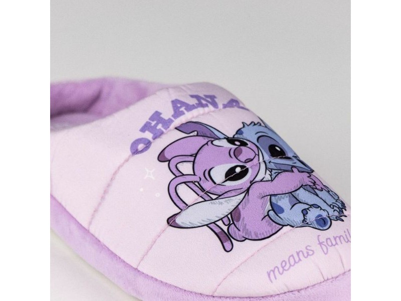 домашните пантофи Stitch Люляк