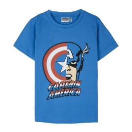 Детски Тениска с къс ръкав The Avengers Син
