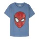 Детски Тениска с къс ръкав Spider-Man Син