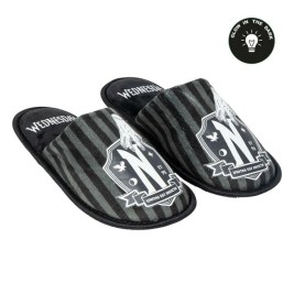 домашните пантофи Wednesday Черен