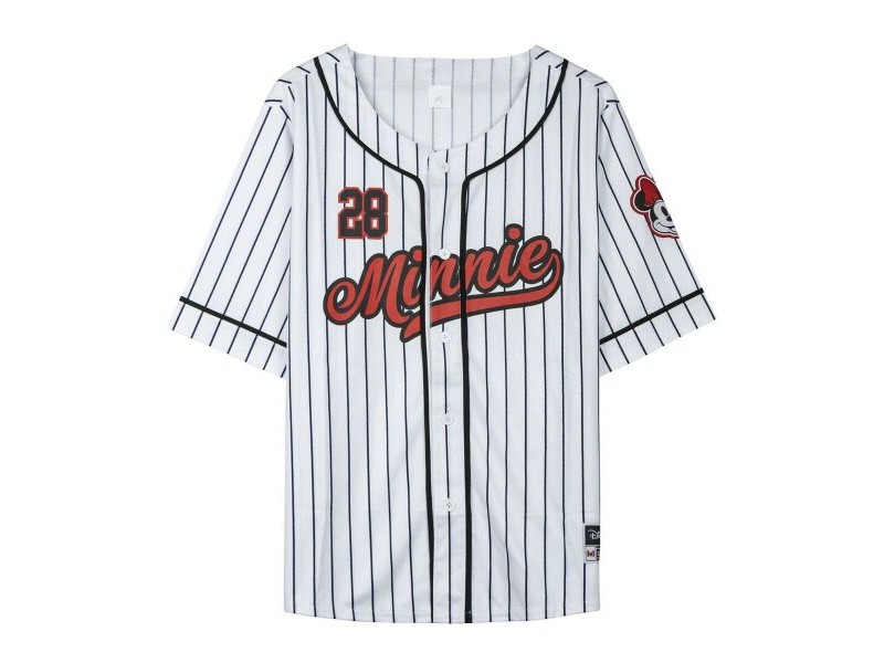 Тениска без Ръкави Minnie Mouse Baseball Унисекс