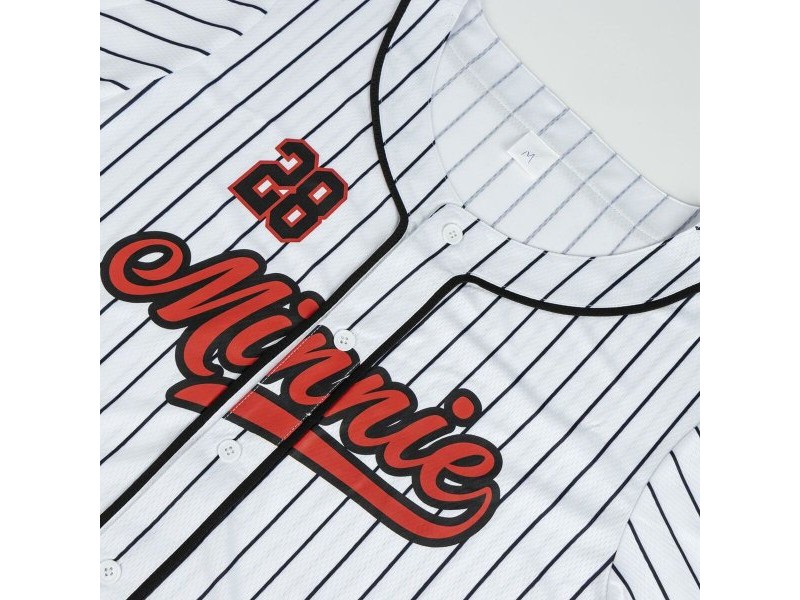 Тениска без Ръкави Minnie Mouse Baseball Унисекс