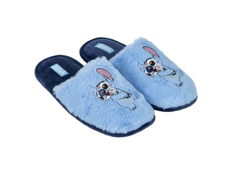 домашните пантофи Stitch Син