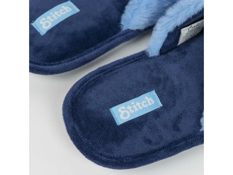 домашните пантофи Stitch Син