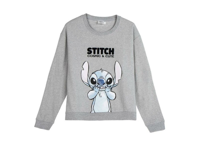 Дамски суичър без качулка Stitch