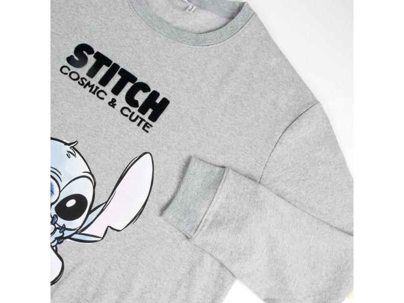 Дамски суичър без качулка Stitch