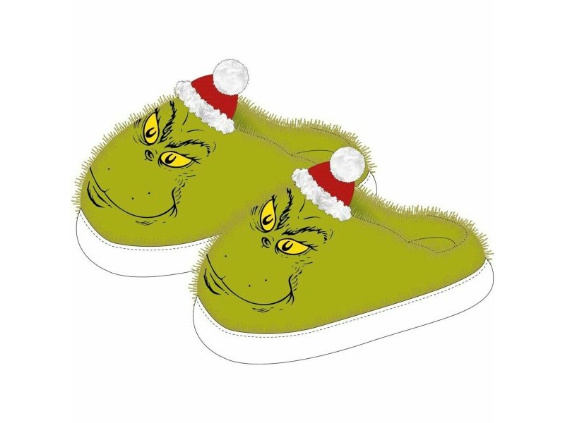 домашните пантофи The Grinch Зелен