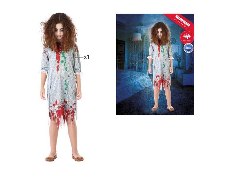 Маскировъчен костюм за деца Многоцветен Zombies (1 Части)