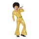 Маскировъчен костюм за деца Disco Златен (2 Части) (2 pcs) Маскировъчен костюм за деца Disco Златен (2 Части) (2 pcs)