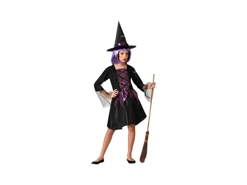 Маскировъчен костюм за деца Лилав Вещица Halloween