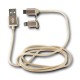 Кабел USB към Micro USB и Lightning KSIX