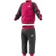 Анцуг за Бебе Adidas I Bball Jog FT Розов Черен Многоцветен
