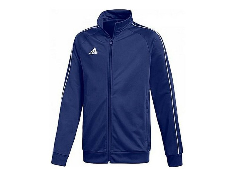 Детско Спортно Яке Adidas CORE18 PES JKTY CV3577  Военен полиестер (10 години)