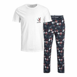 пижама Jack & Jones JACSANTA SS Бял