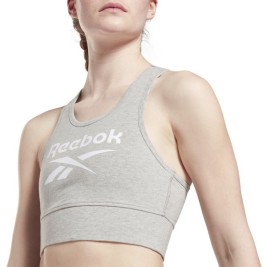Женски Спортен Топ Reebok BRALET GR9393  Сив